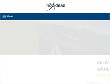 Tablet Screenshot of inoxideas.com